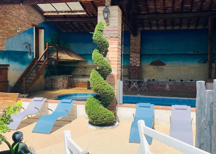 Studio Au Clos Saint Georges , Piscine Et Spa